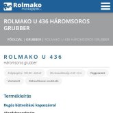 Rolmako munkagépek